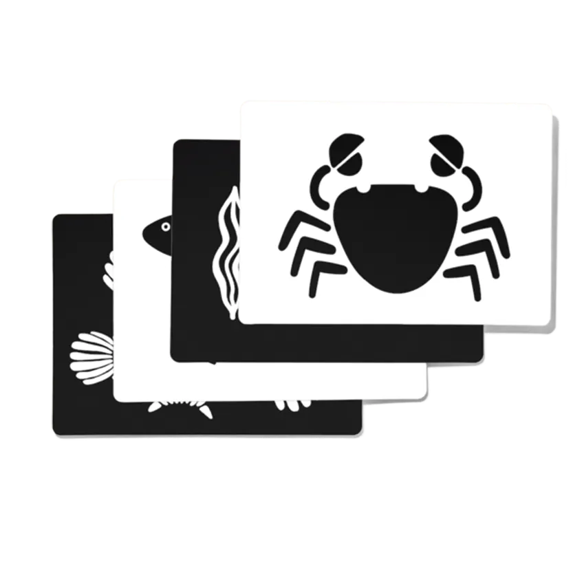 Complex Black and White Card Set
