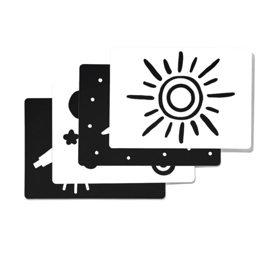 Complex Black and White Card Set