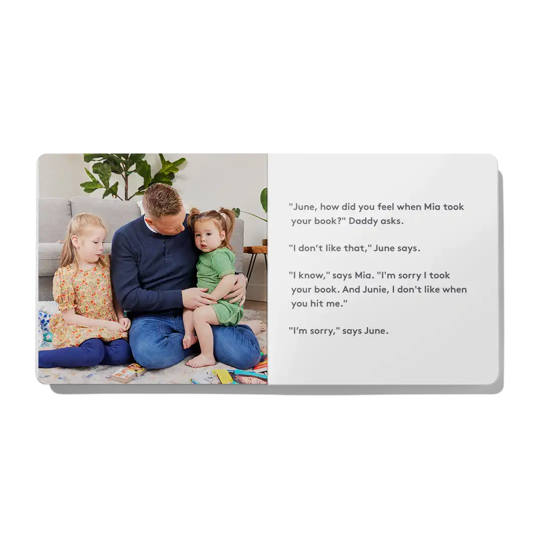 'Hitting Hurts' Board Book