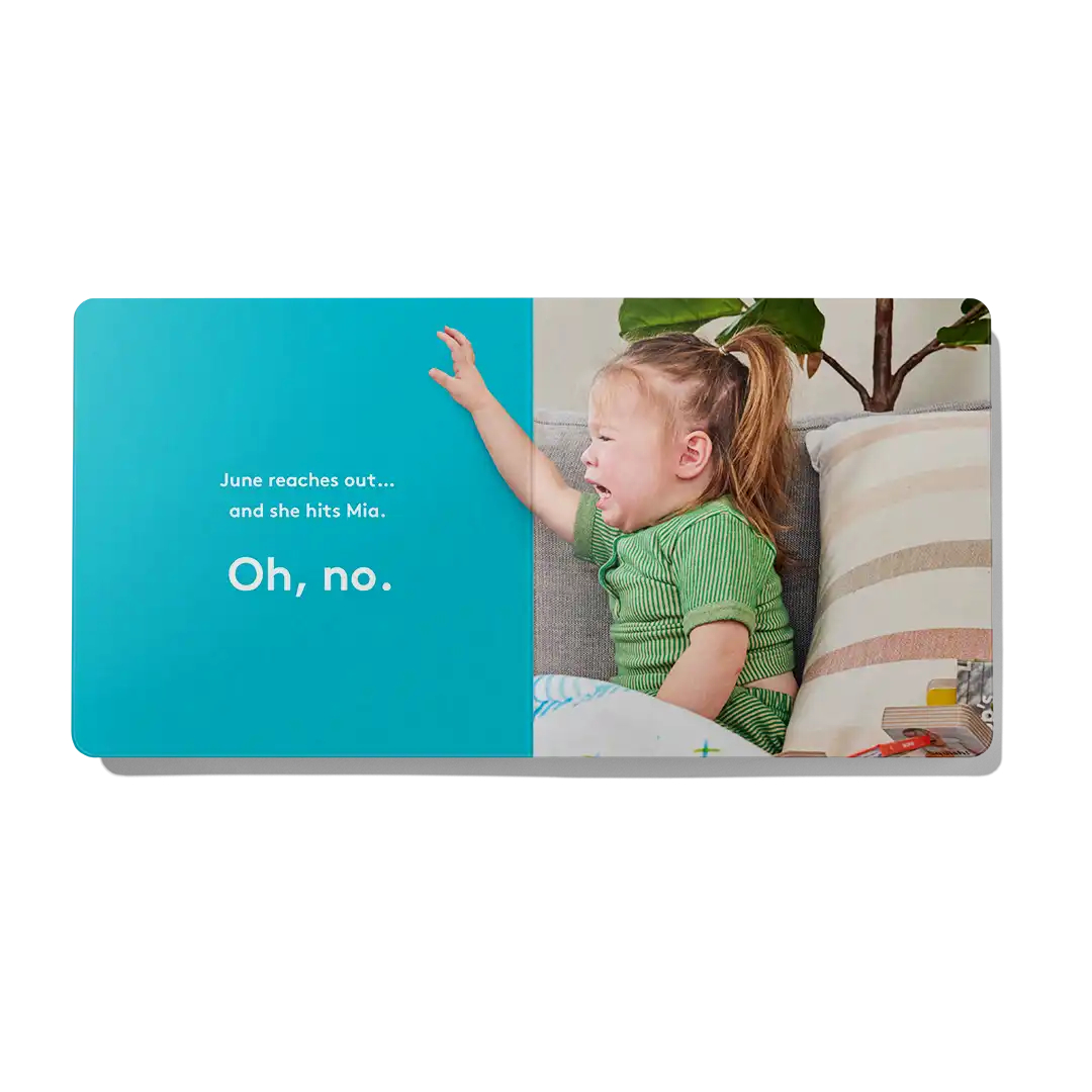 'Hitting Hurts' Board Book