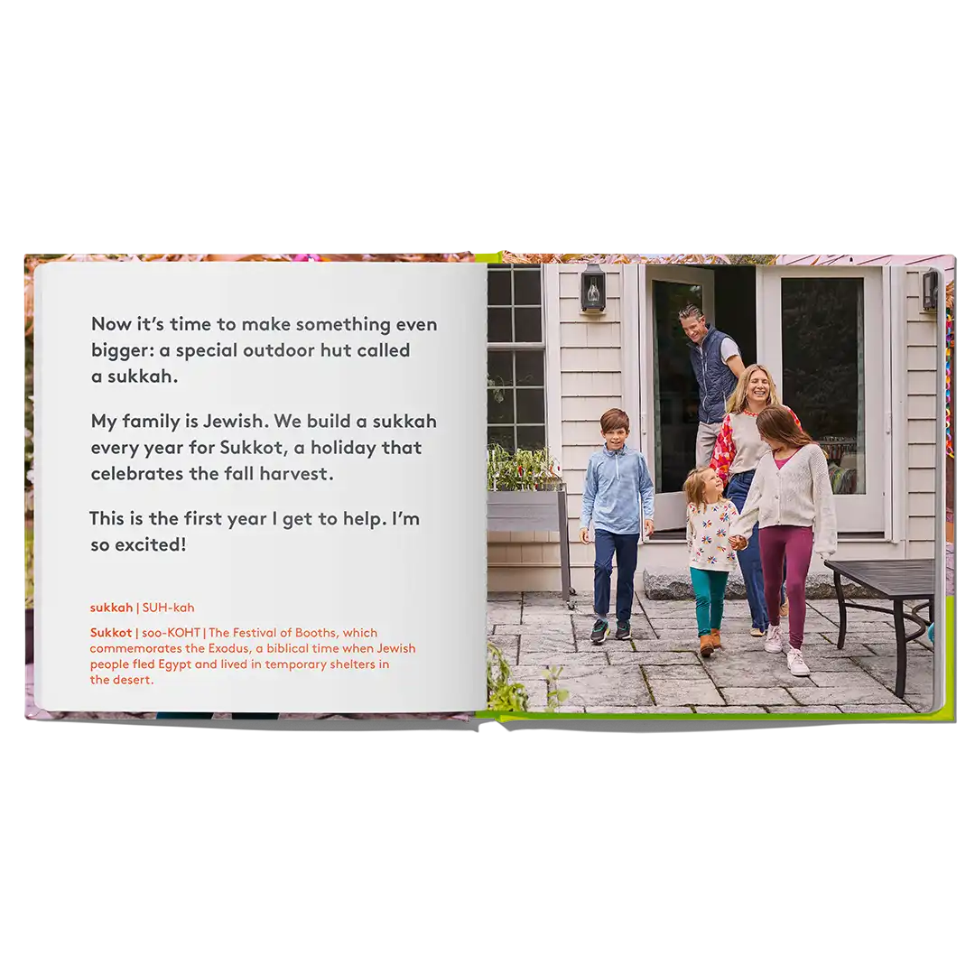 'A Sukkah for Bella' Book