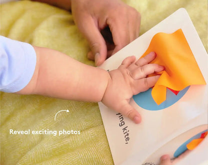 Play peek-a-boo, rhyme, and learn to sign words